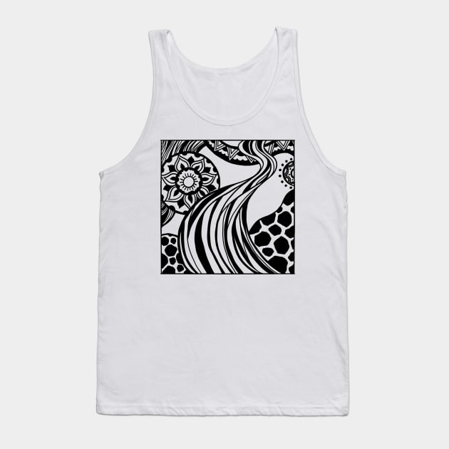 Abstract Landscape Tank Top by Anabeth's